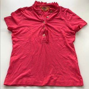 Tory Burch Pink Polo